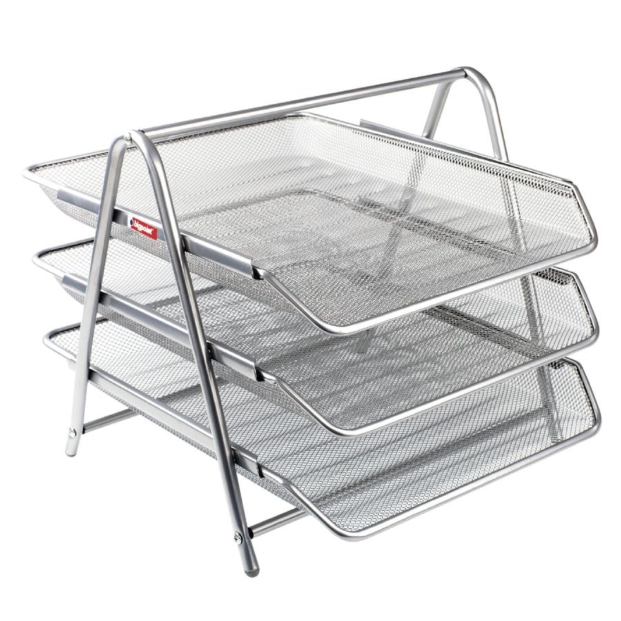 Bigpoint Metal Evrak Rafı 3'lü BP413