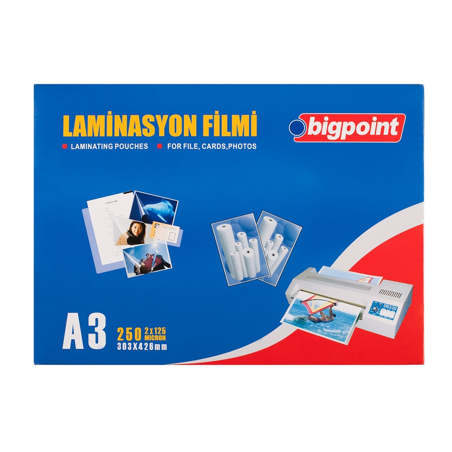 Bigpoint Laminasyon Filmi A3