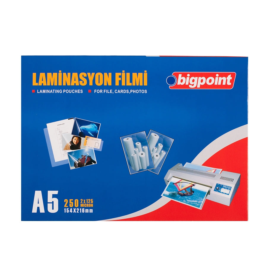 Bigpoint Laminasyon Filmi A5