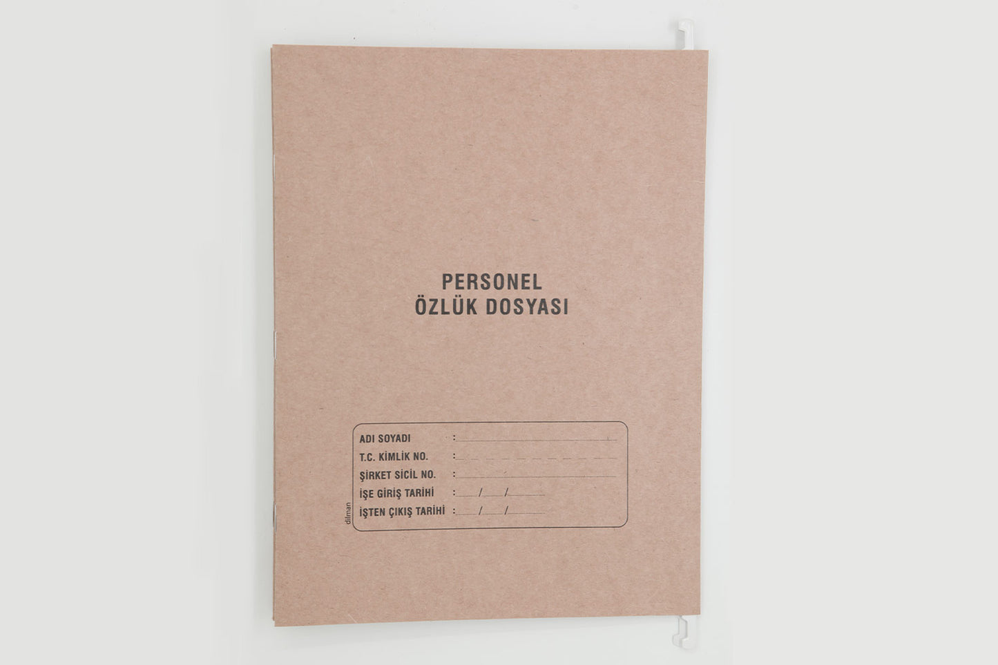 Dilman Askılı Personel Özlük Dosyası 8 Bölmeli