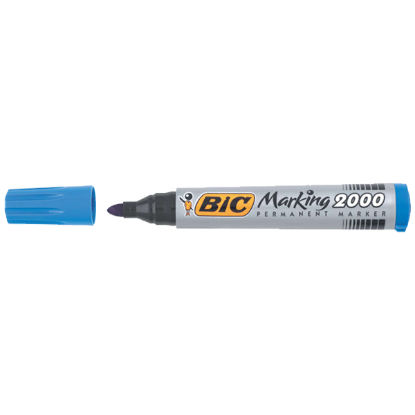 Bic 2000 Koli Kalemi Yuvarlak Uçlu Permanent Kalem