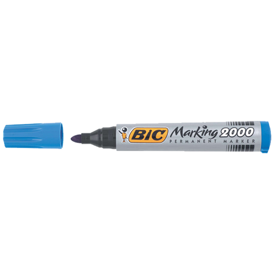 Bic 2000 Koli Kalemi Yuvarlak Uçlu Permanent Kalem