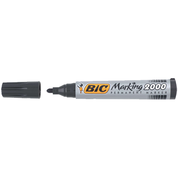Bic 2000 Koli Kalemi Yuvarlak Uçlu Permanent Kalem