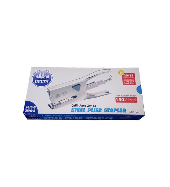 Delta 105 Çelik Pens Zımba Makinesi (24/6-8)