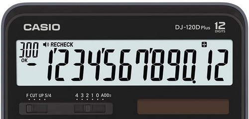 Casio Hesap Maki̇nesi̇ Masaüstü Dj-120D Plus