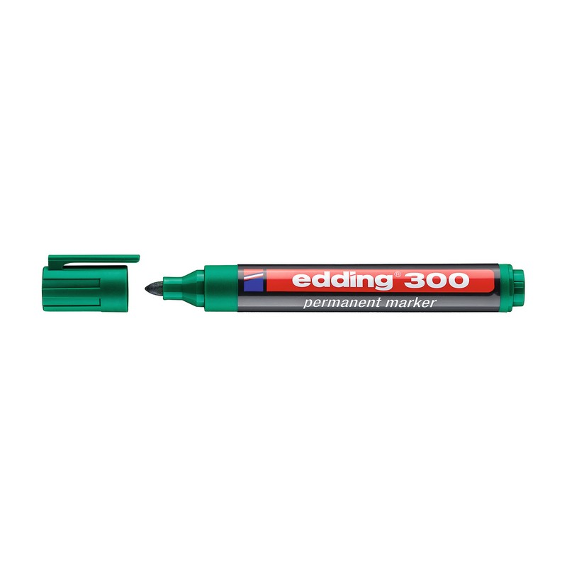 Edding 300 Koli Kalemi – Yeşil Permanent Marker