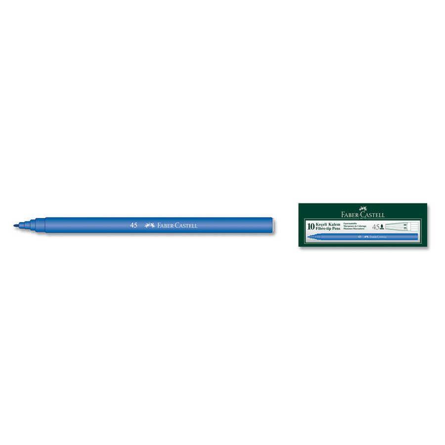 Faber-Castell Keçeli Kalem 45 (10'lu Kutu)