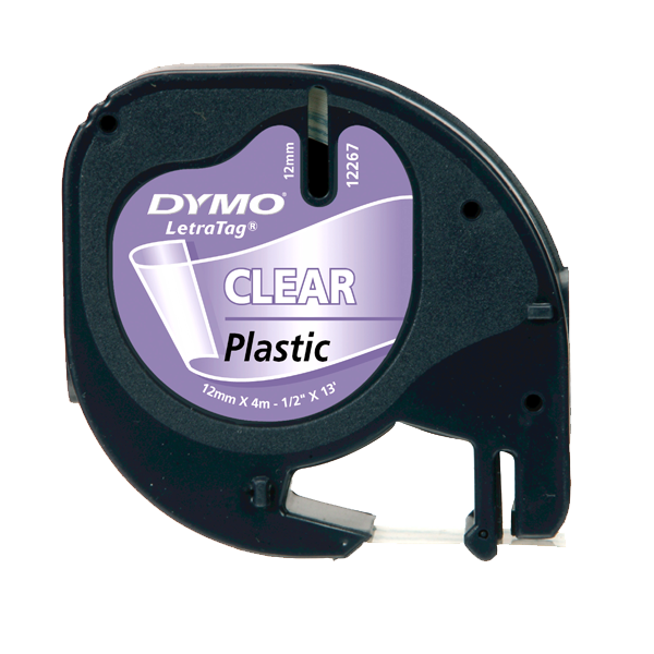 Dymo Letratag Plastik Etiket