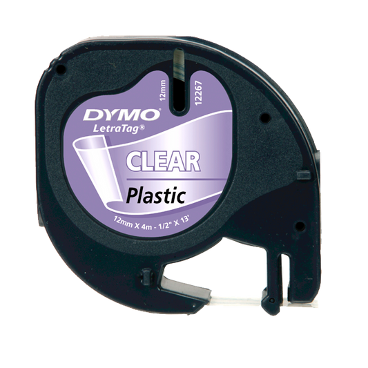 Dymo Letratag Plastik Etiket