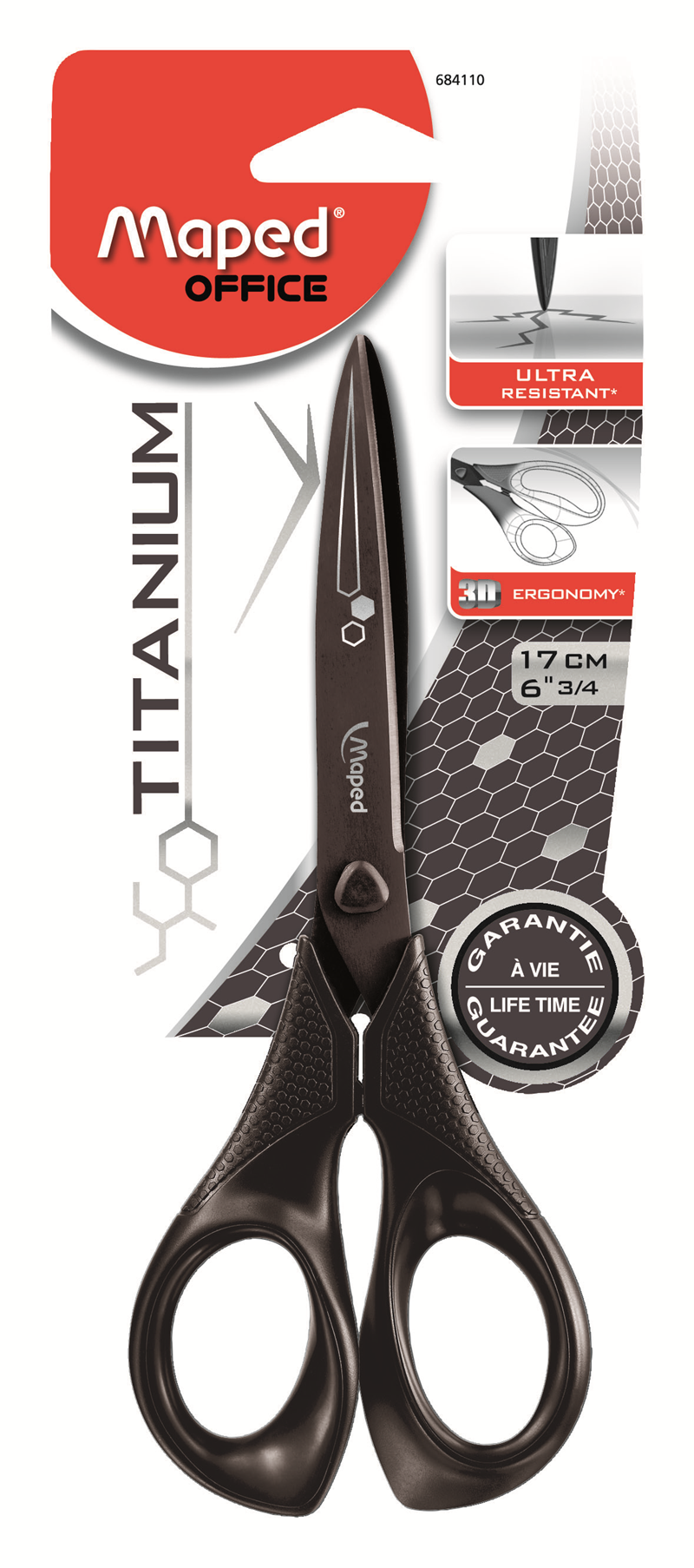 Maped Titanium Makas 17 CM Simetrik Makas