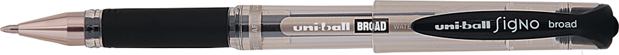 Uni-Ball İmza Kalemi Roller Kalem Siyah UM-153