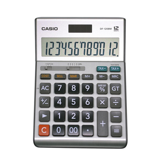 Casio Hesap Maki̇nesi̇ Masaüstü Df-120Fm 12 Haneli