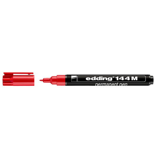Edding 144 M Permanent Asetat Kalemi - Kırmızı