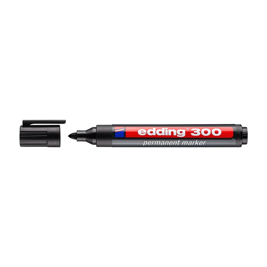 Edding 300 Koli Kalemi – Siyah Permanent Marker