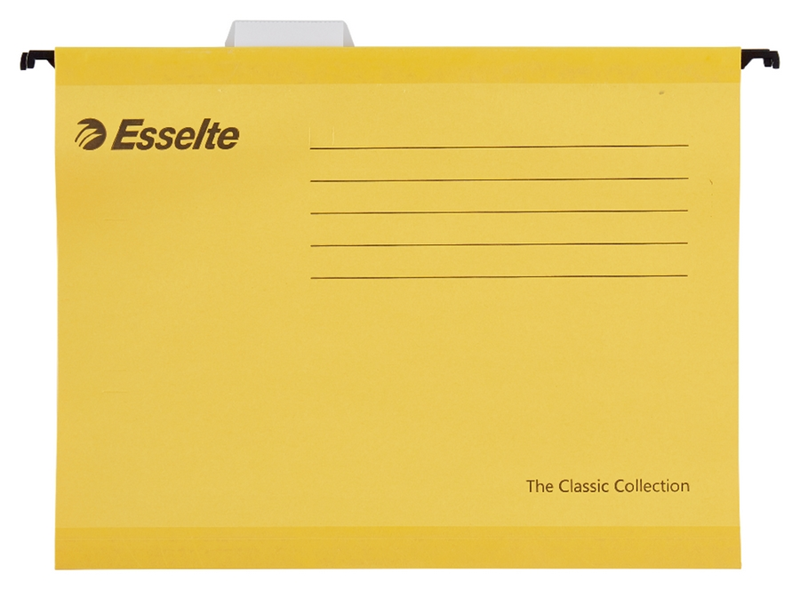 Esselte 90314 Pendaflex Askılı Dosya Telsiz Sarı 25'li Paket