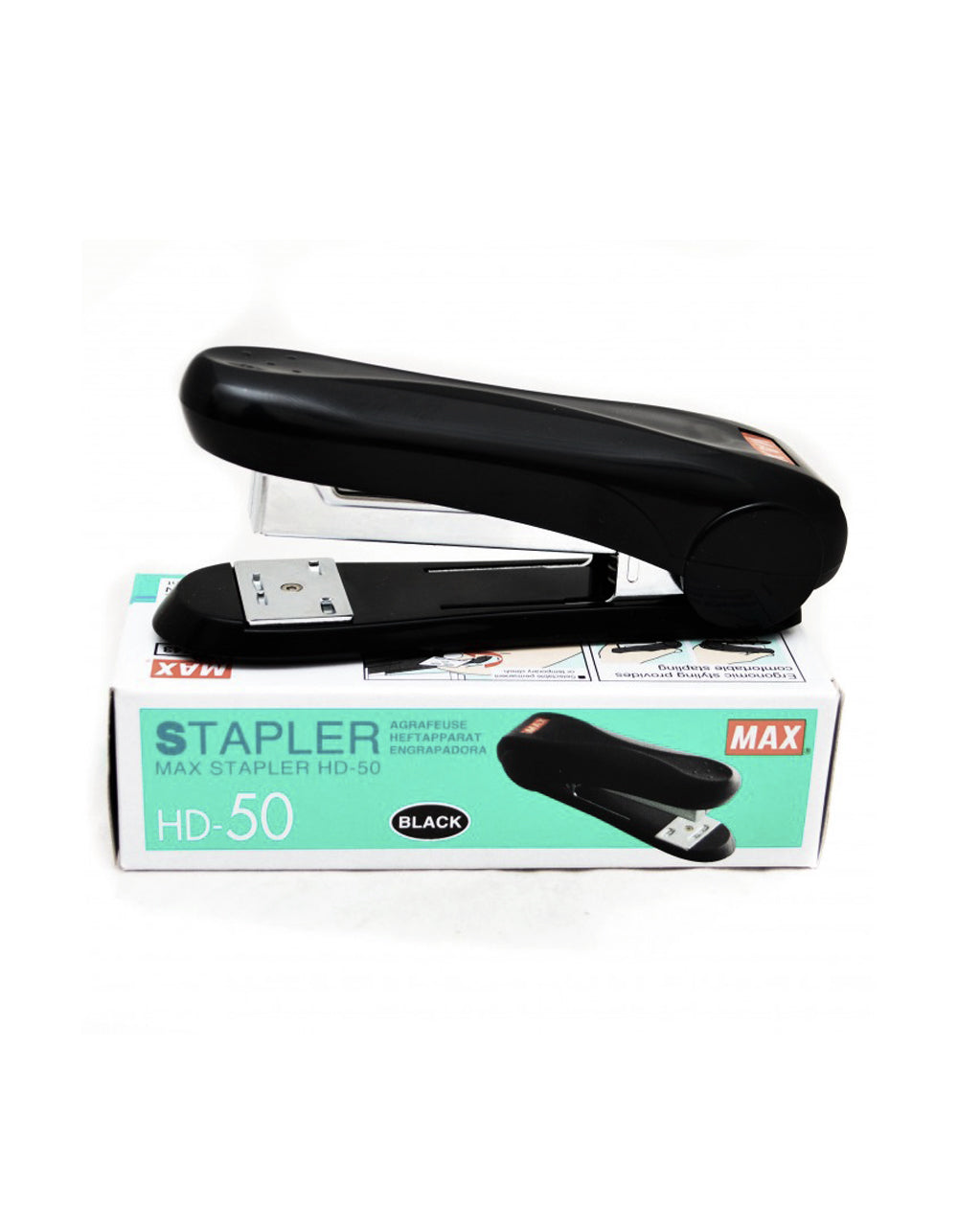 Max Zımba Makinesi HD-50 Siyah 600203