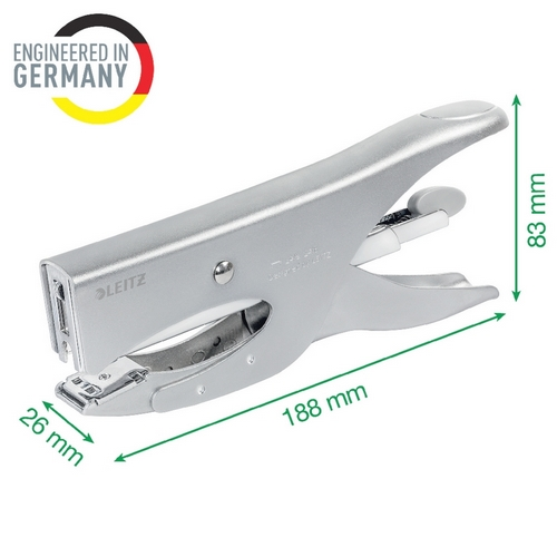 Leitz 5549 Zımba Makinesi Pens Tipi Gri 24/6