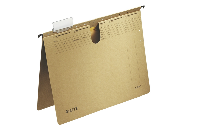 Leitz 1914 Alpha® Askılı Dosya Telli Kraft 10'lu