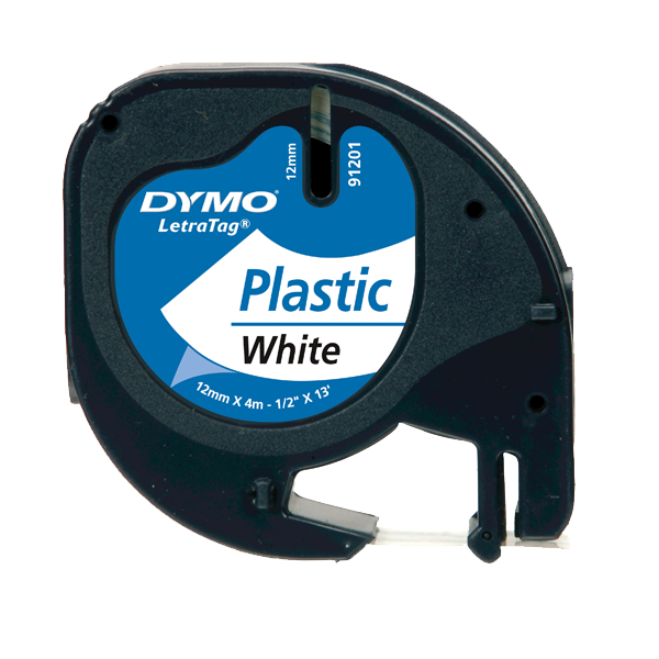 Dymo Letratag Plastik Etiket