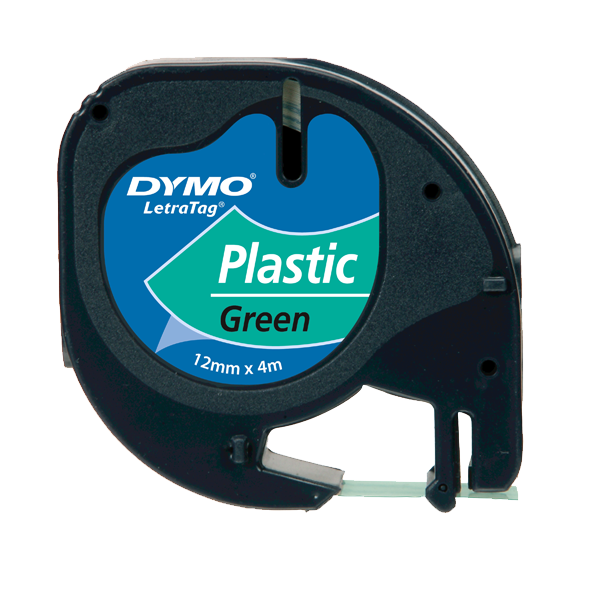 Dymo Letratag Plastik Etiket